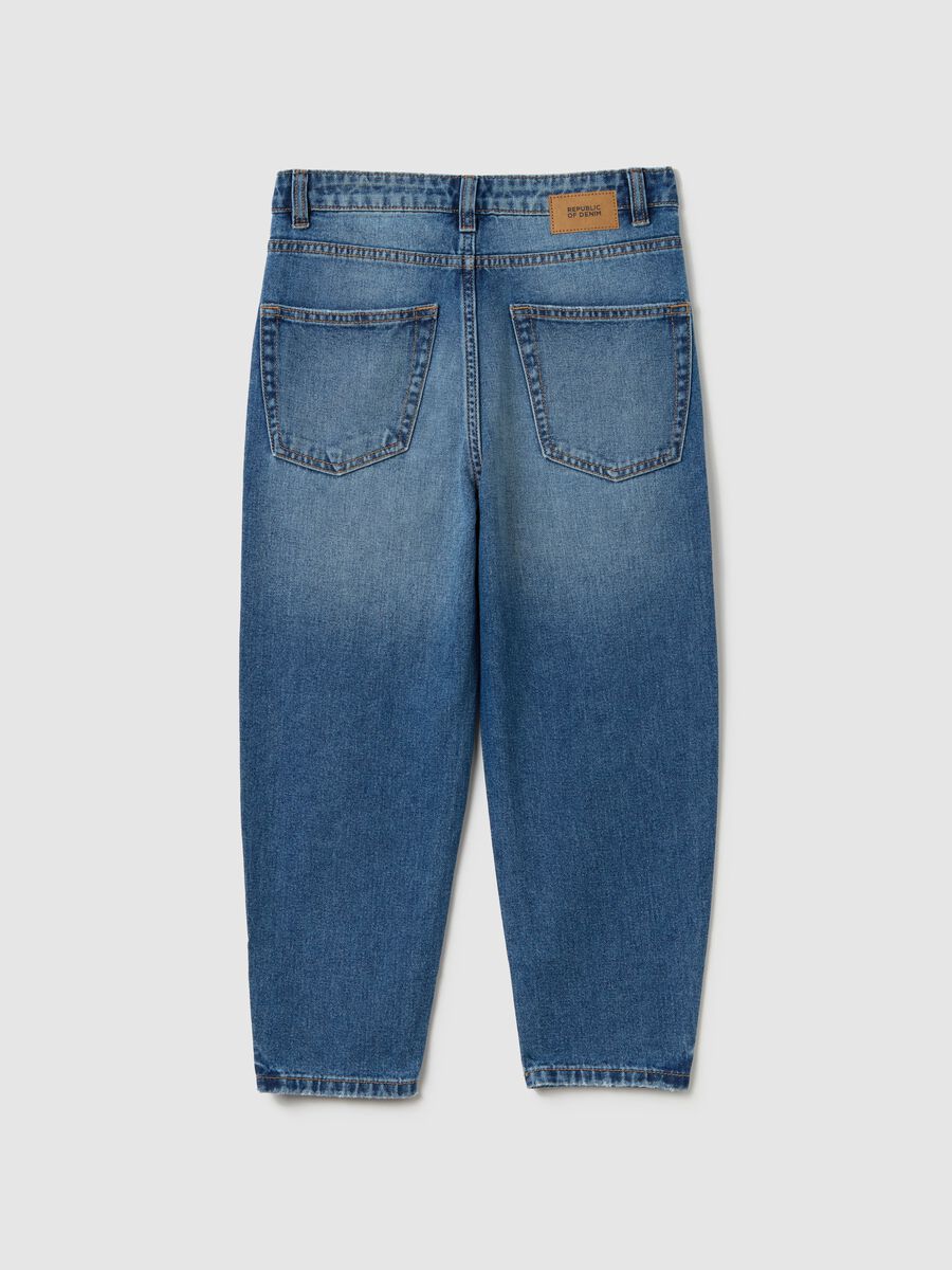 Baggy fit distressed jeans_4