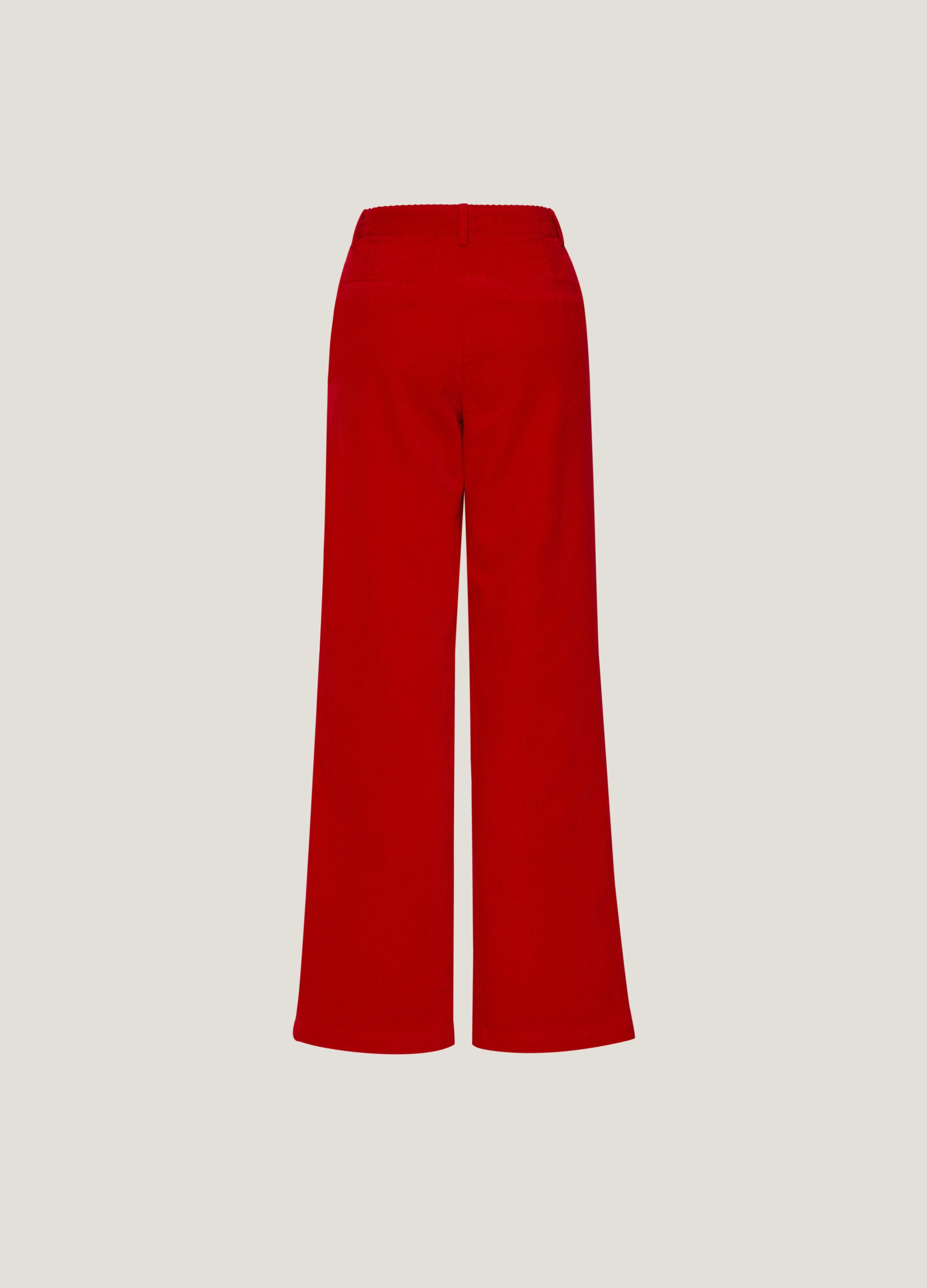 Pantaloni ankle fit in corduroy_4