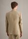 Beige Pure Linen Slim Fit Blazer_3