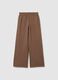 Multicolour Cotton Blend Relaxed Trousers_4