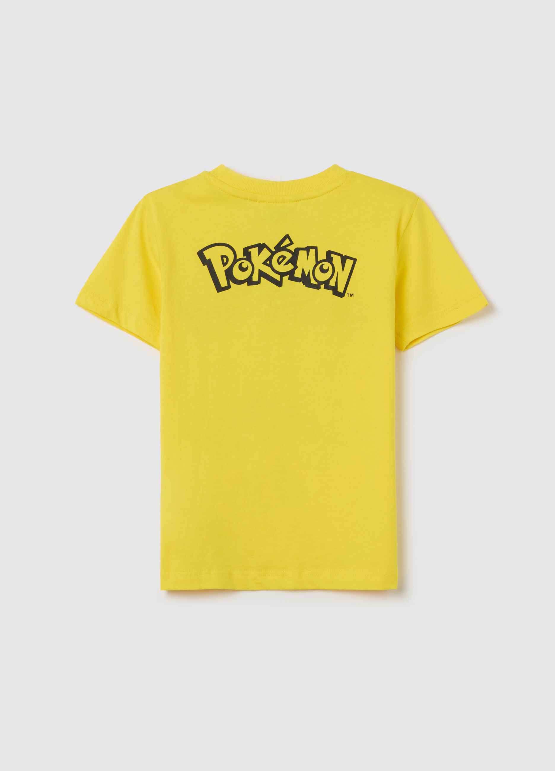 T-shirt in cotone con stampa Pikachu