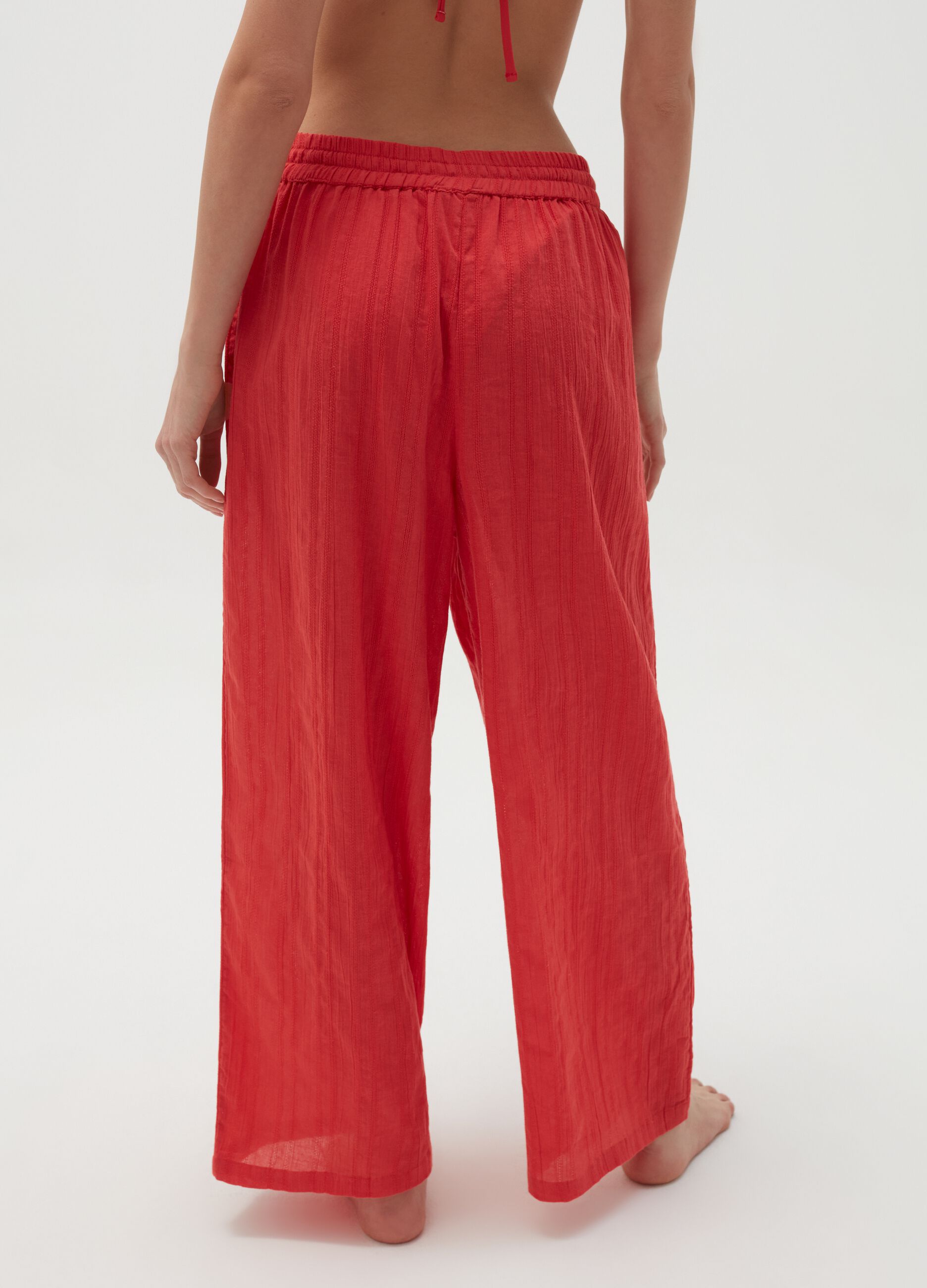 Beach cover-up trousers