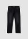 Black stretch cotton comfort-fit jeans_0