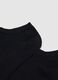 Set of three-pack short black elastic cotton socks_1