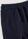 Blue pure cotton jogger trousers, regular fit_3