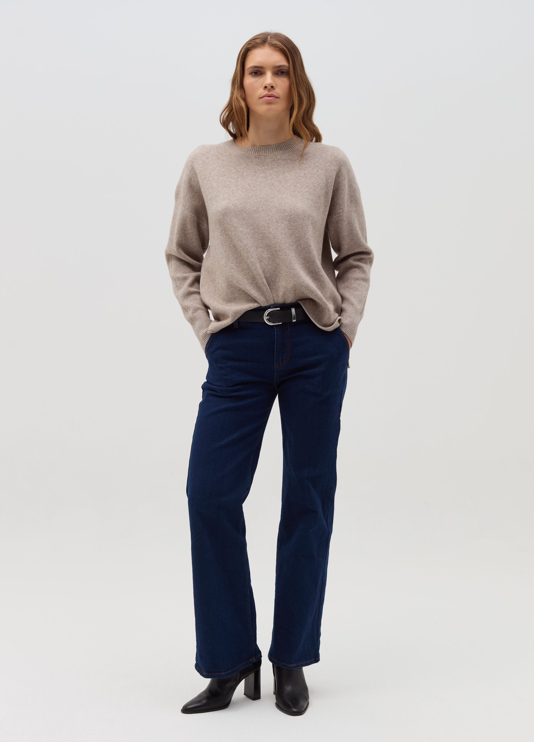 HYBRID Pullover con spacchetti
