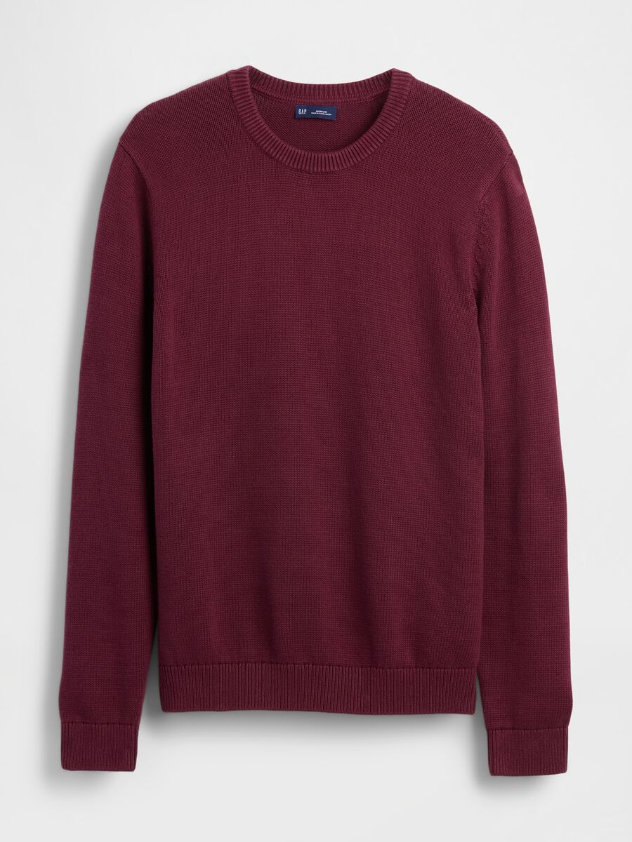 Red cotton jumper_4
