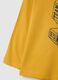Yellow pure cotton children's jumper regular fit with print_3