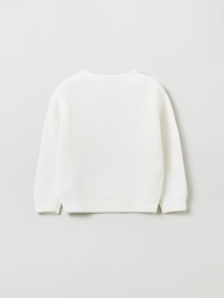 Pullover in cotone a costine_1