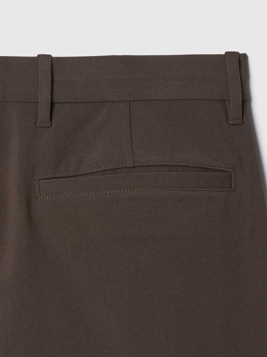 Pantaloni loose fit con pinces_5