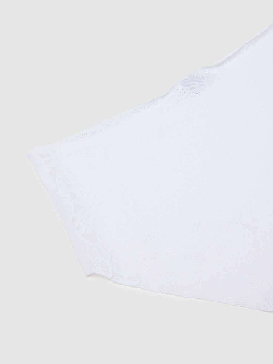 White High-Waisted Stretch Lace Briefs_5