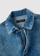 Children's blue denim jacket with cargo pockets_2