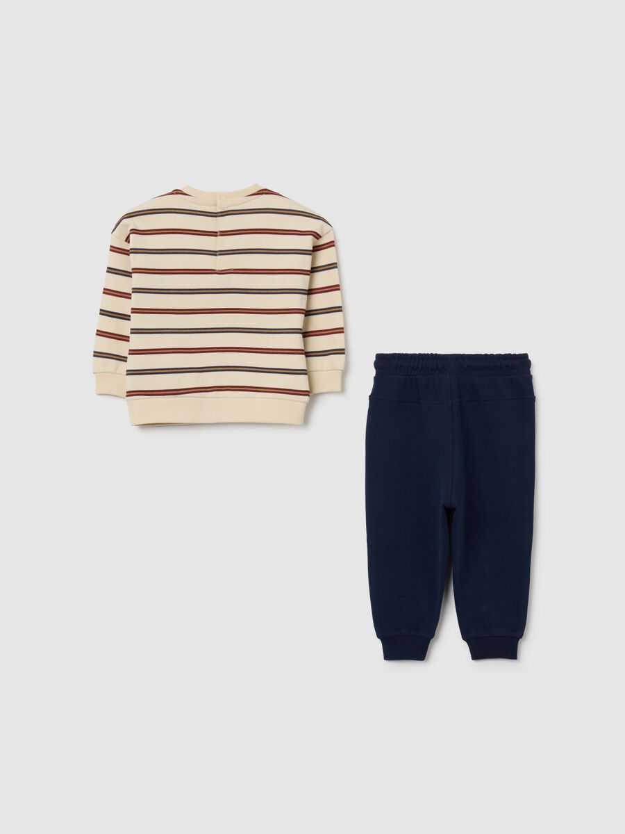 Multicolour Regular Fit Pure Cotton Children's Outfit_1