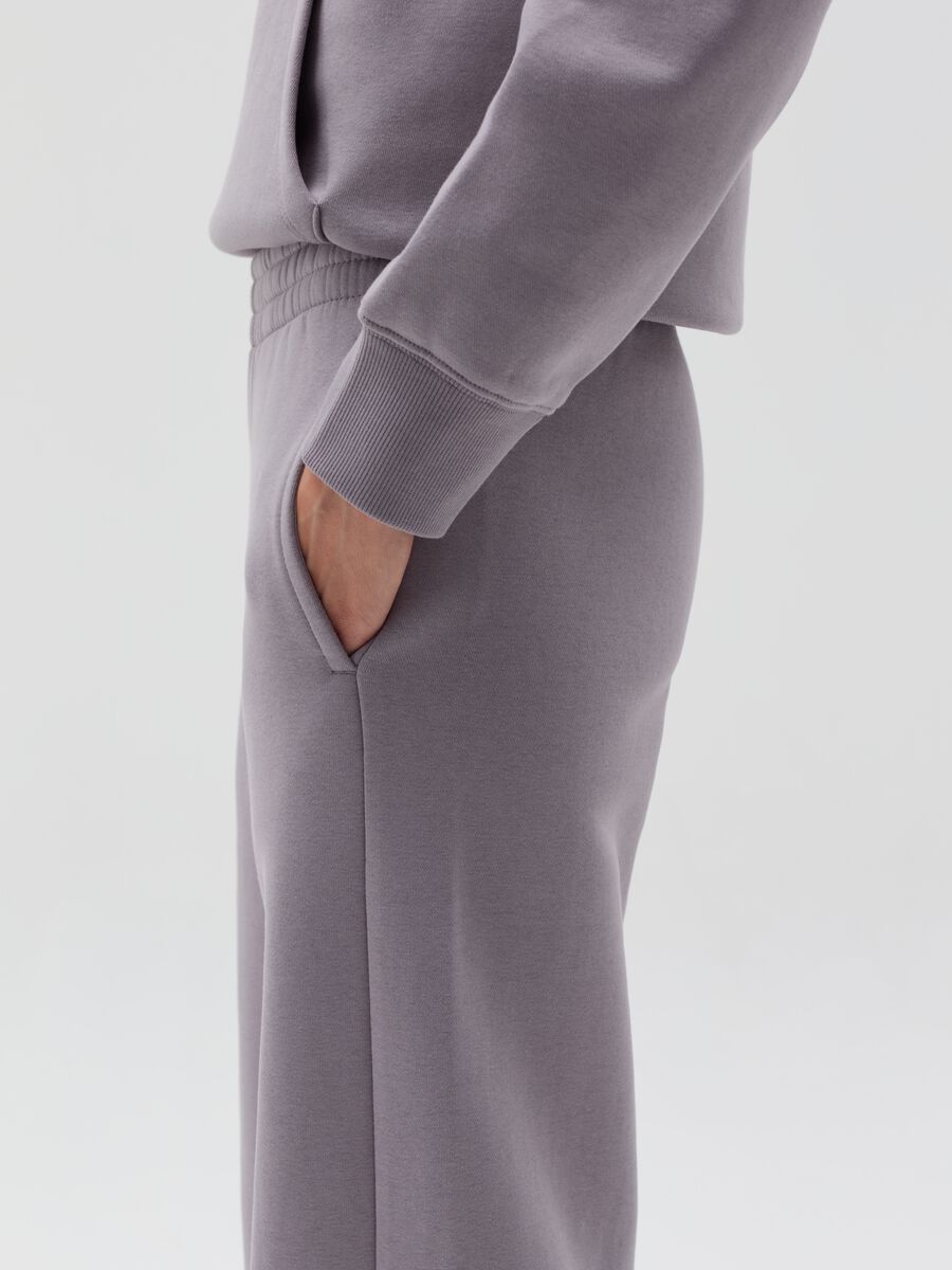 Essential relaxed-fit joggers in fleece_3