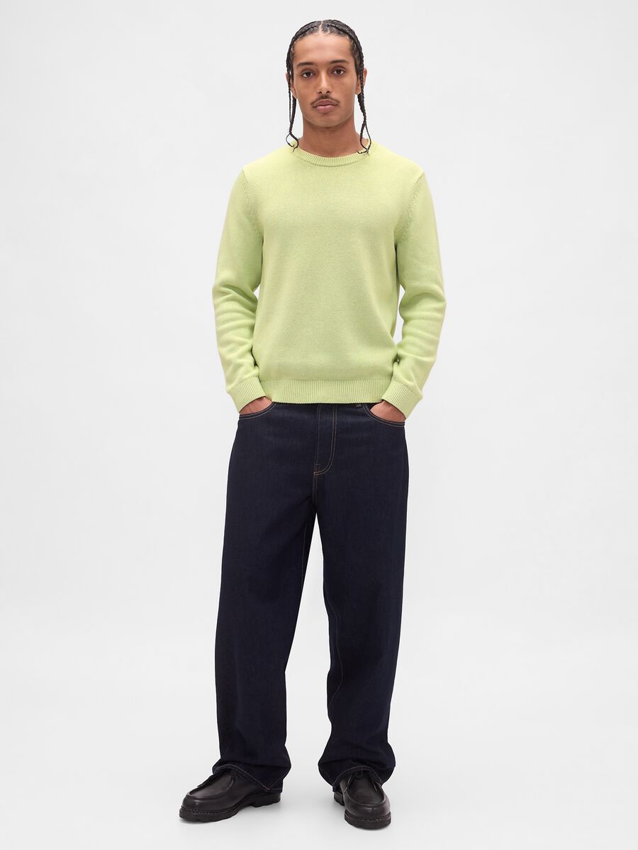 Green Cotton Pullover_2
