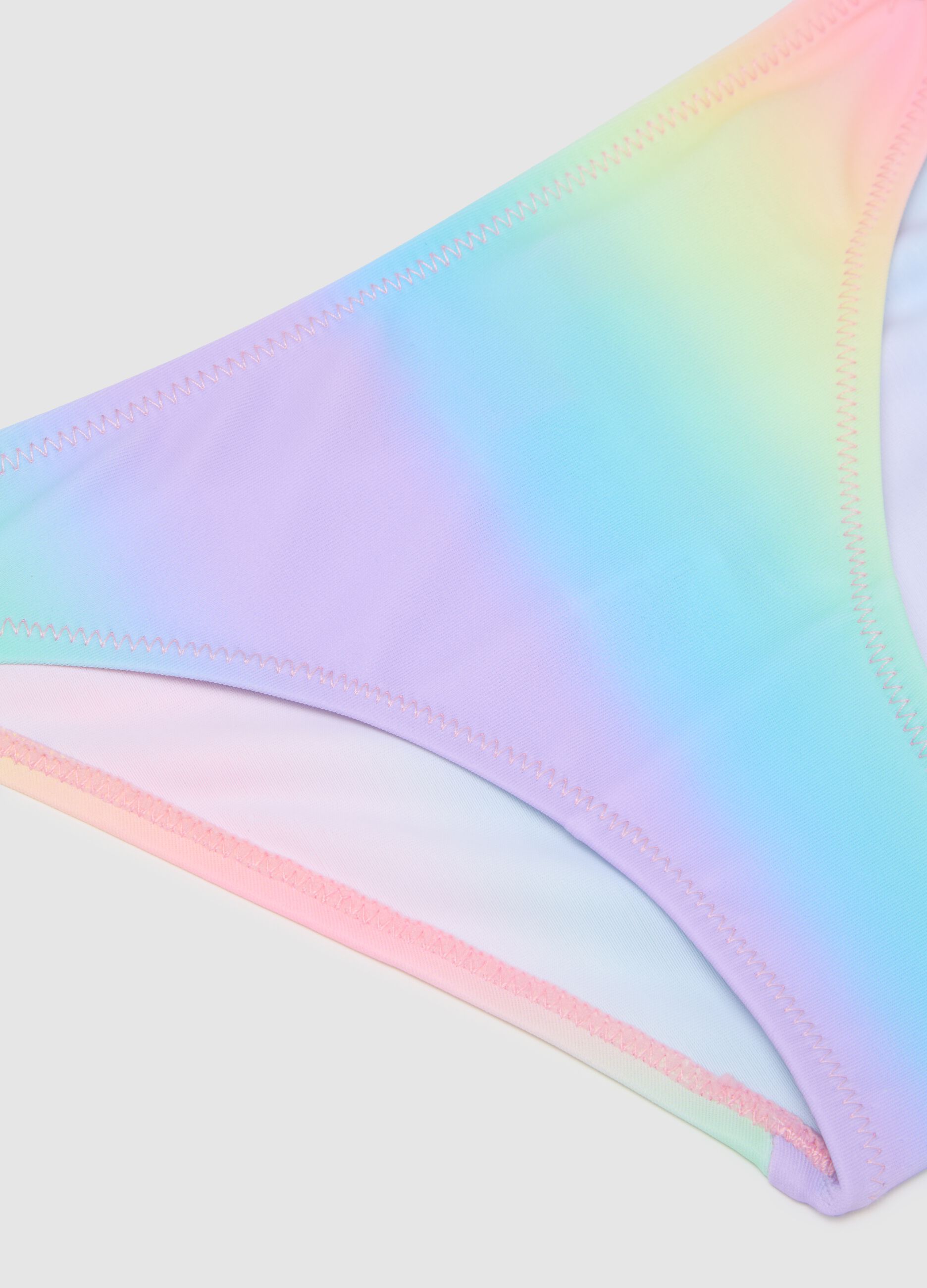 Girls' Multicolor Stretch Blend Bikini
