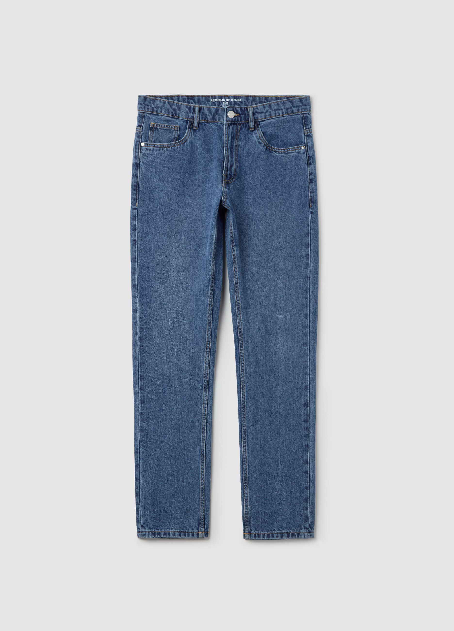 Jeans slim fit cinque tasche