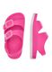 Girls' pink sandals with adjustable closure_1