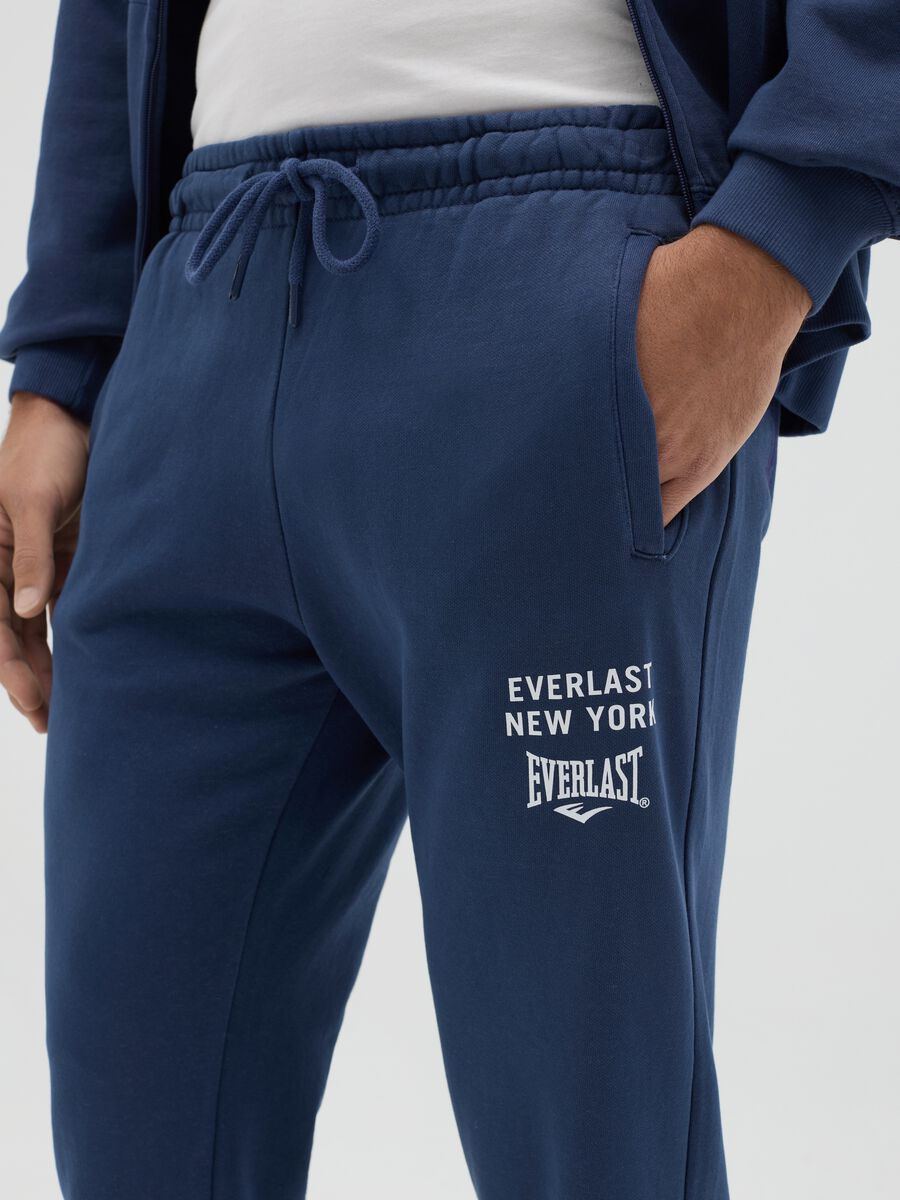 Slim-fit joggers with drawstring and logo print_3