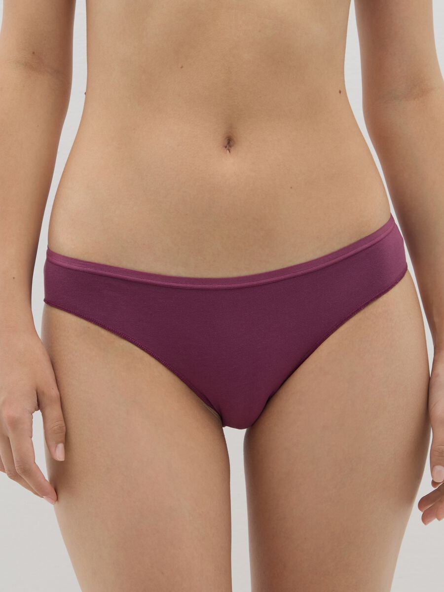 Regular fit multicolour cotton brief set_1