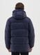 Blue Iconic Puffer Jacket with Adjustable Hood_2