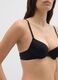 Black Stretch Fabric Bra_3
