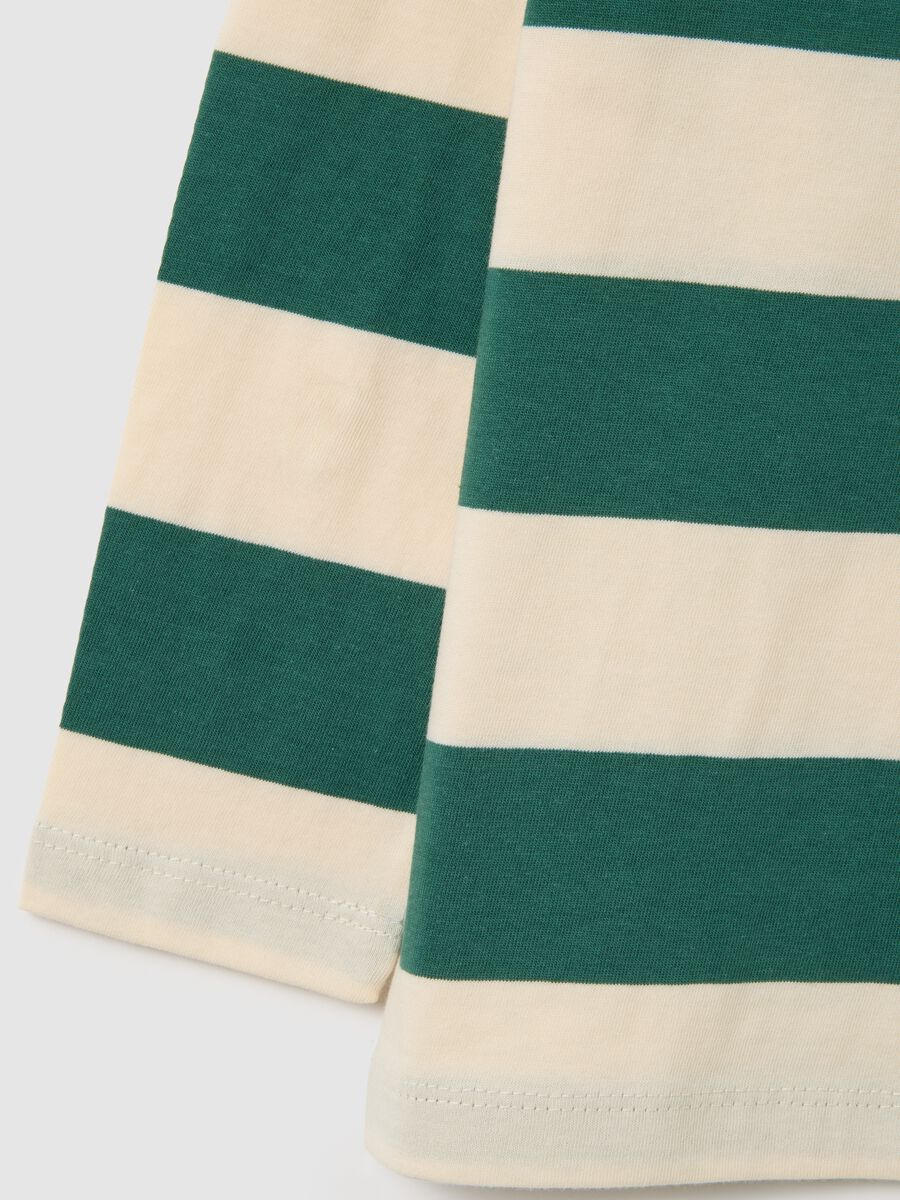 Kids' multicolour regular fit pure cotton T-shirt_3