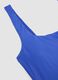 Costume intero blu in tessuto elasticizzato_5