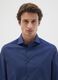 Blue Cotton Regular Fit Shirt_2