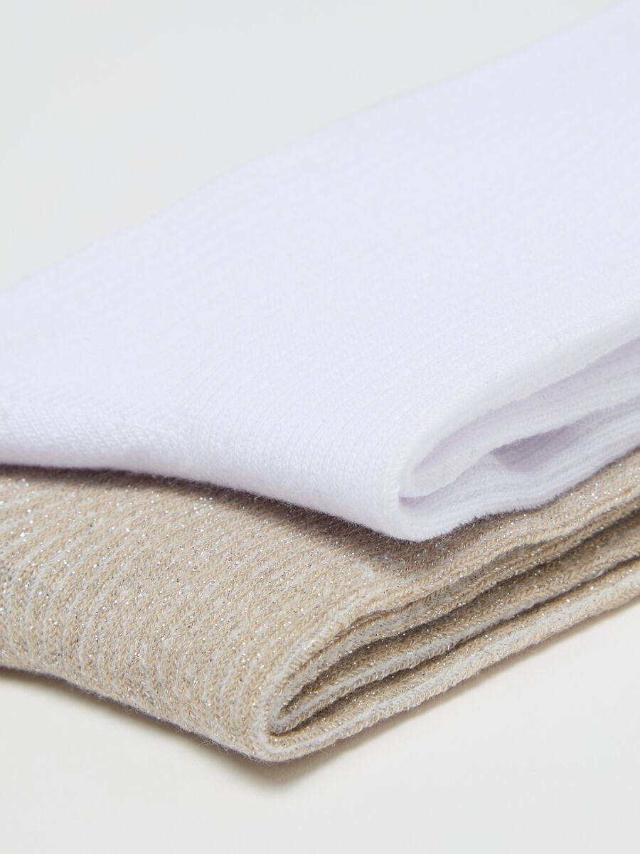 Three-pair pack short stretch socks_1