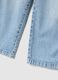 Children's regular fit light blue denim cotton mix jeans_2