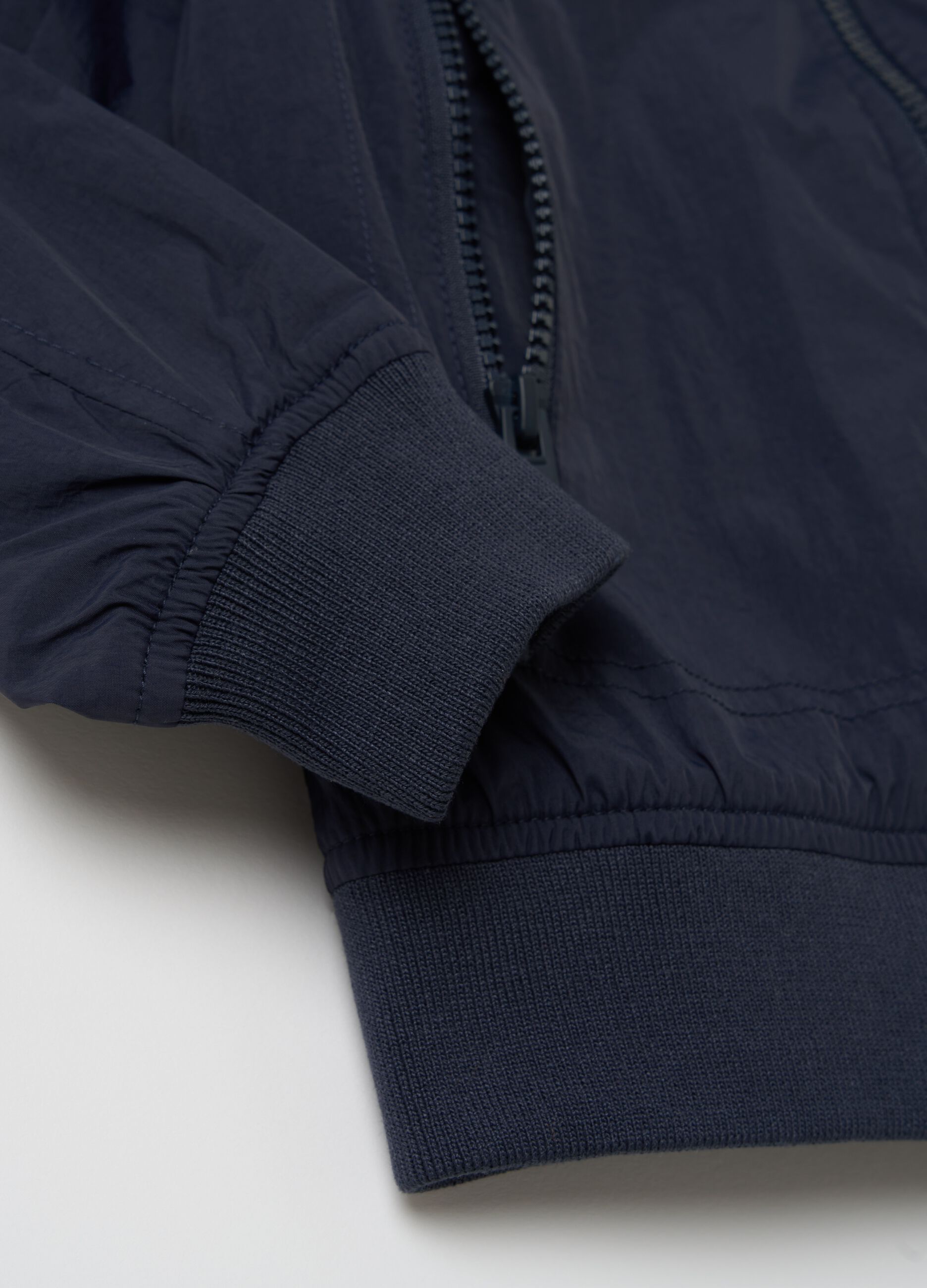 "Sailor Club” full-zip waterproof jacket