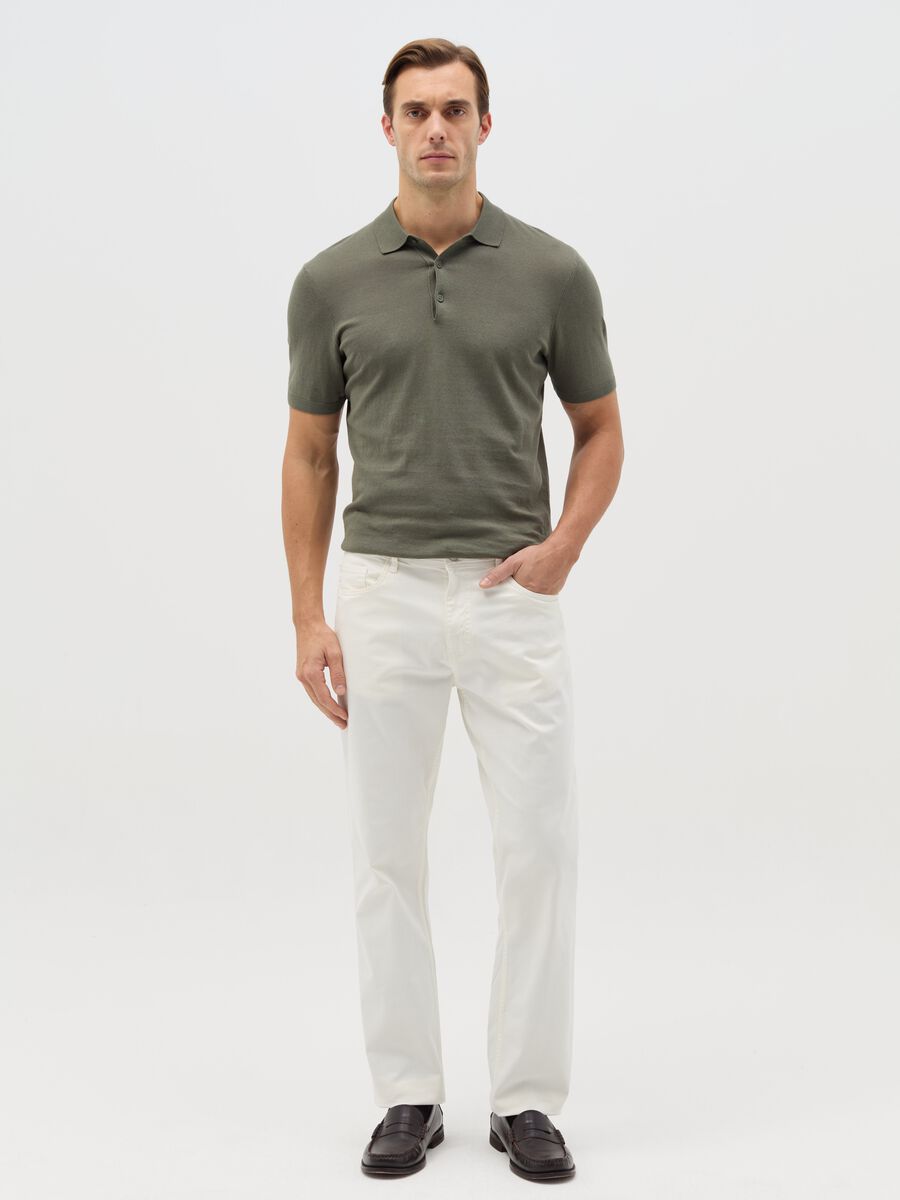 Regular-fit trousers with five pockets_0