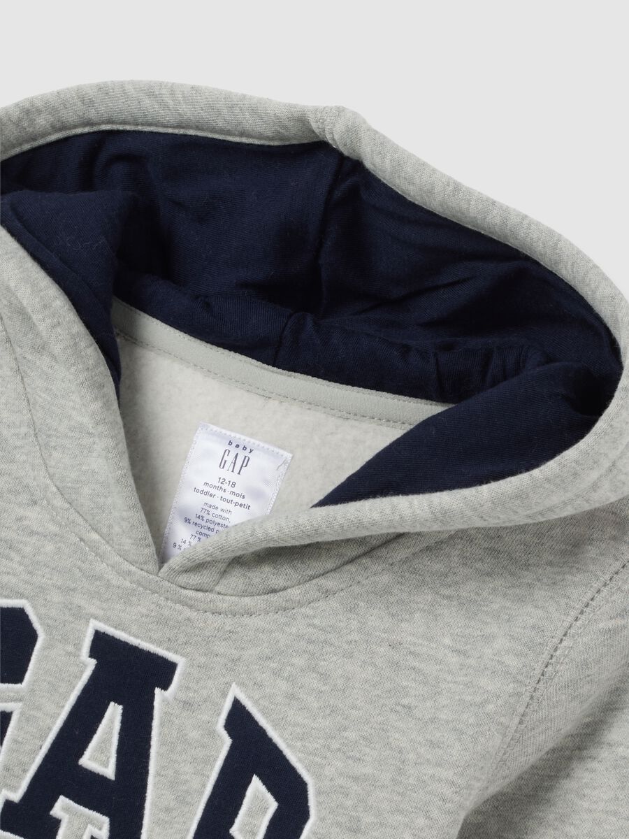 Hoodie with embroidered logo_3