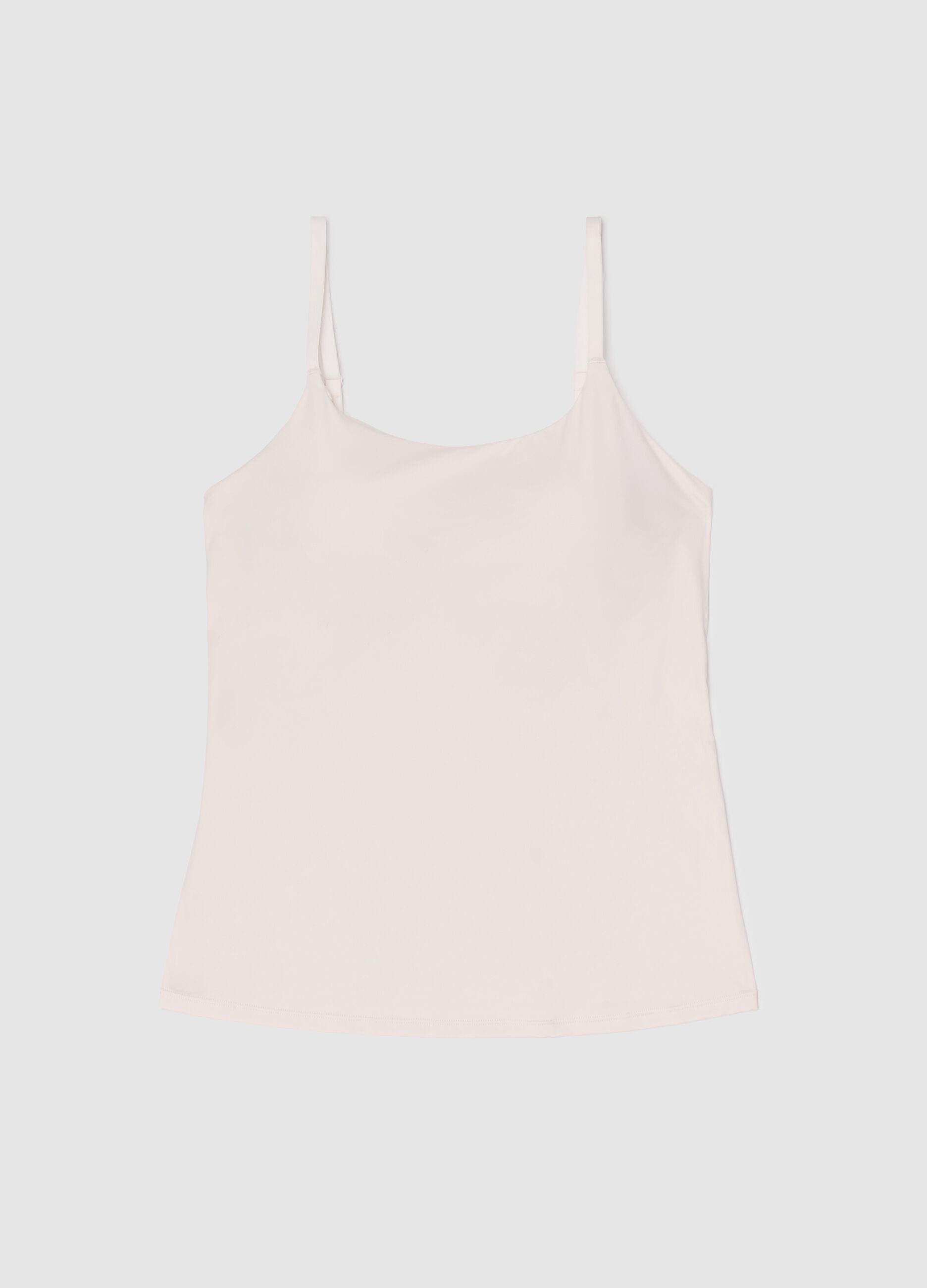 Pink microfibre vest