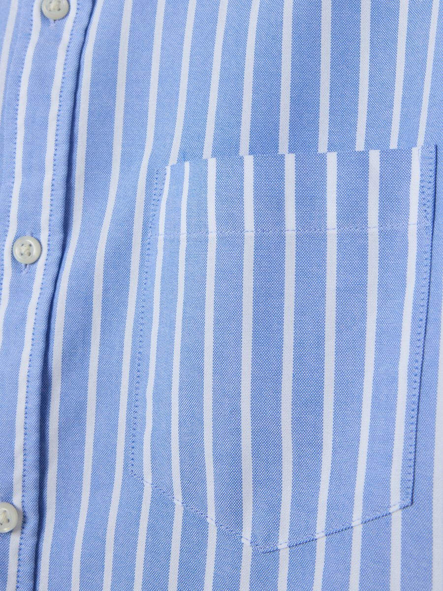 Regular-fit shirt in striped Oxford cotton_2