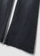 Black stretch-cotton flare jeans_5