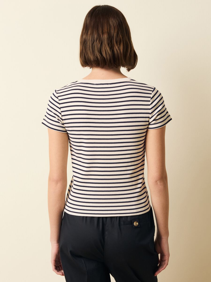 Striped cotton T-shirt_3