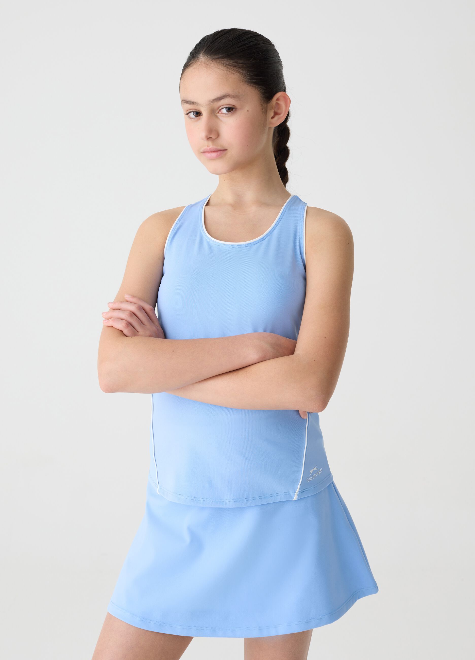 SLAZENGER tank top in technical fabric