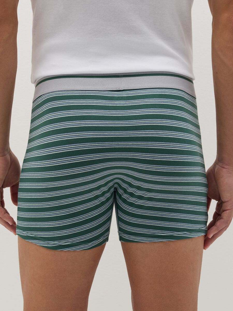 Three-pack midi boxer shorts with striped trim_2