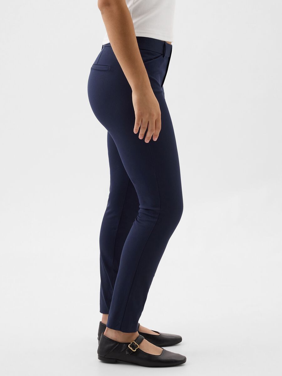 Cigarette trousers in stretch cotton_3