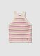 Multicolour fitted cotton-blend tank top_4