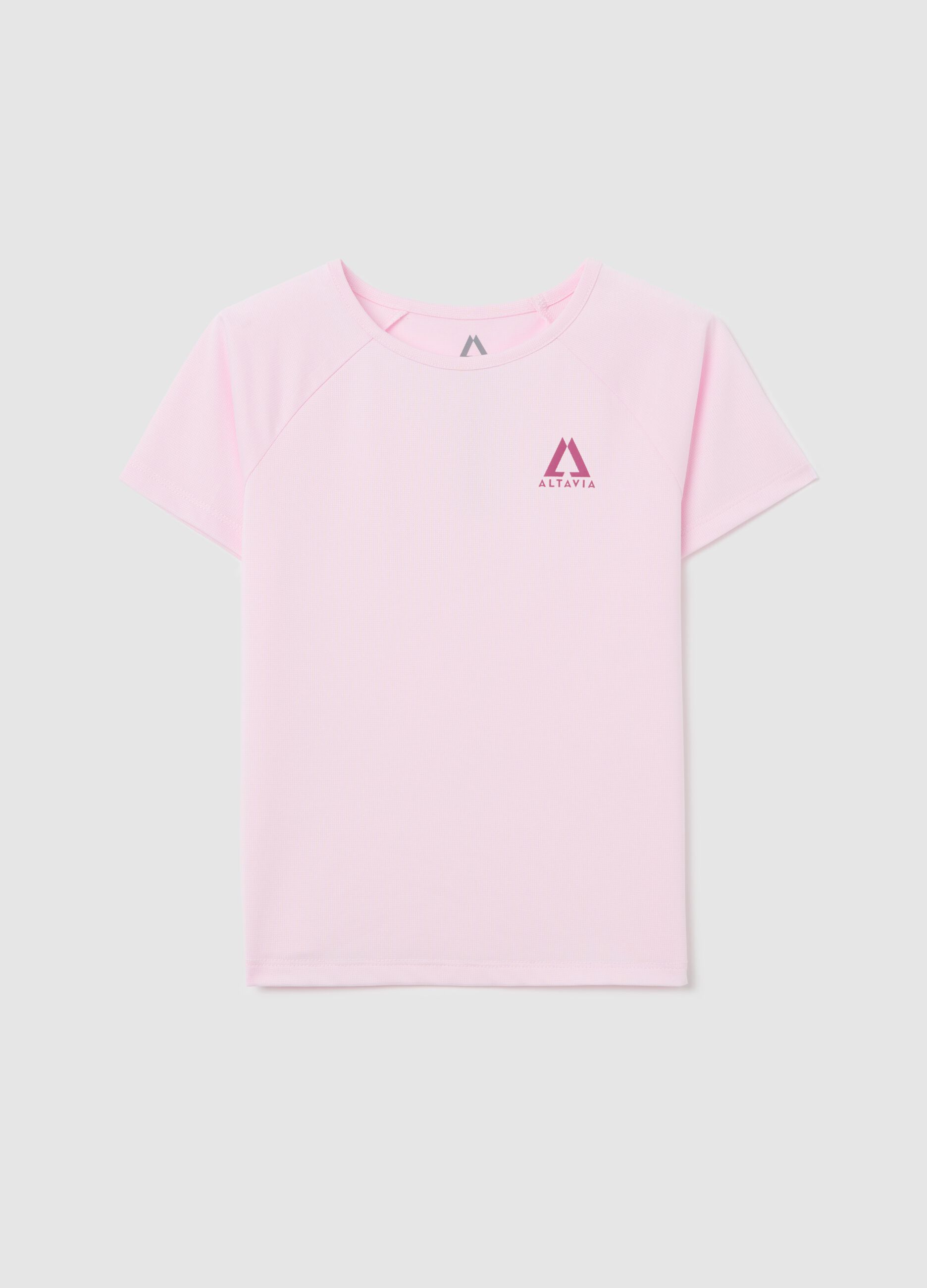 ALTAVIA WITH DEBORAH COMPAGNONI T-shirt in technical fabric