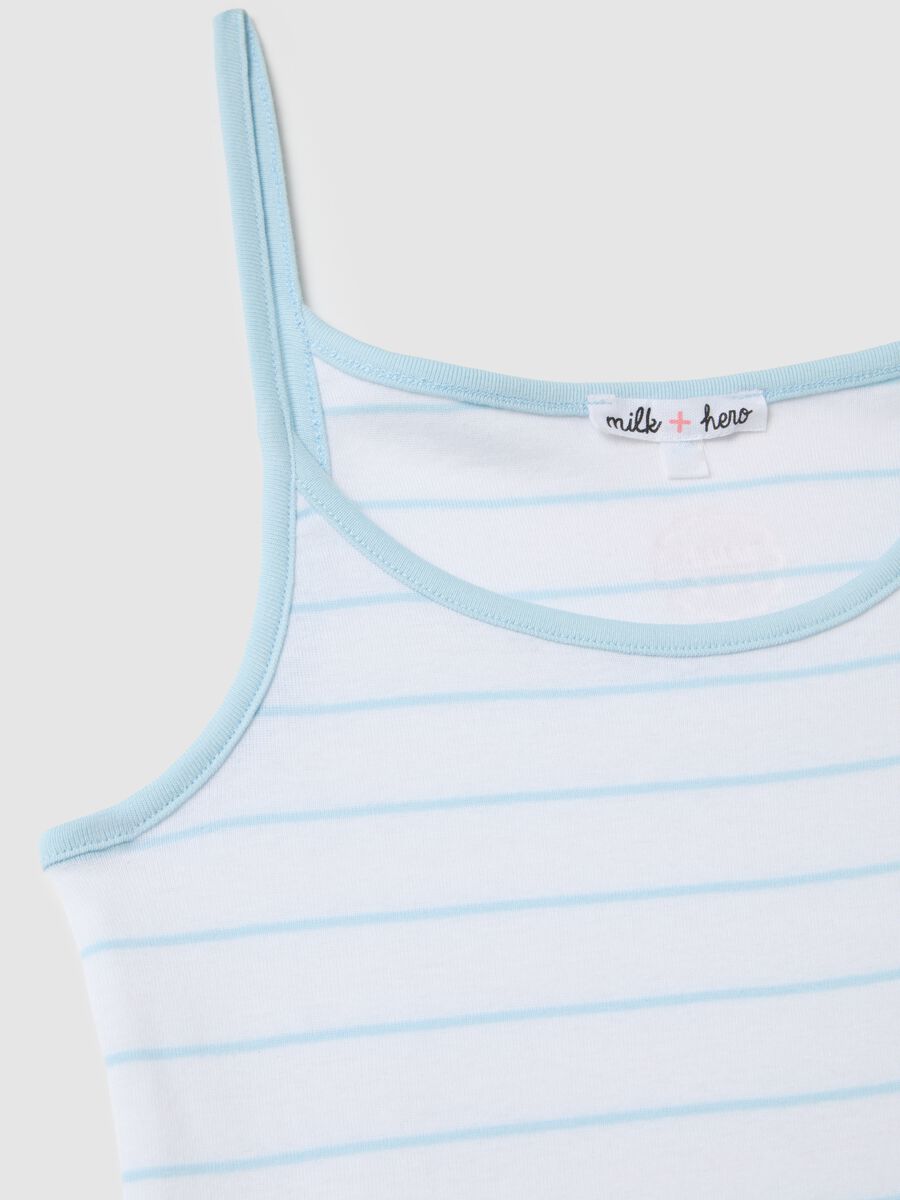 Women's Multicolor Pure Cotton Regular Fit Vest_5