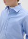Boy's blue pure cotton regular fit shirt_2