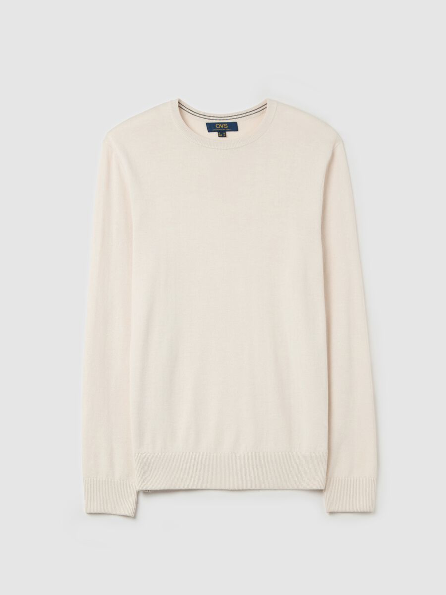 Round neck pullover_4
