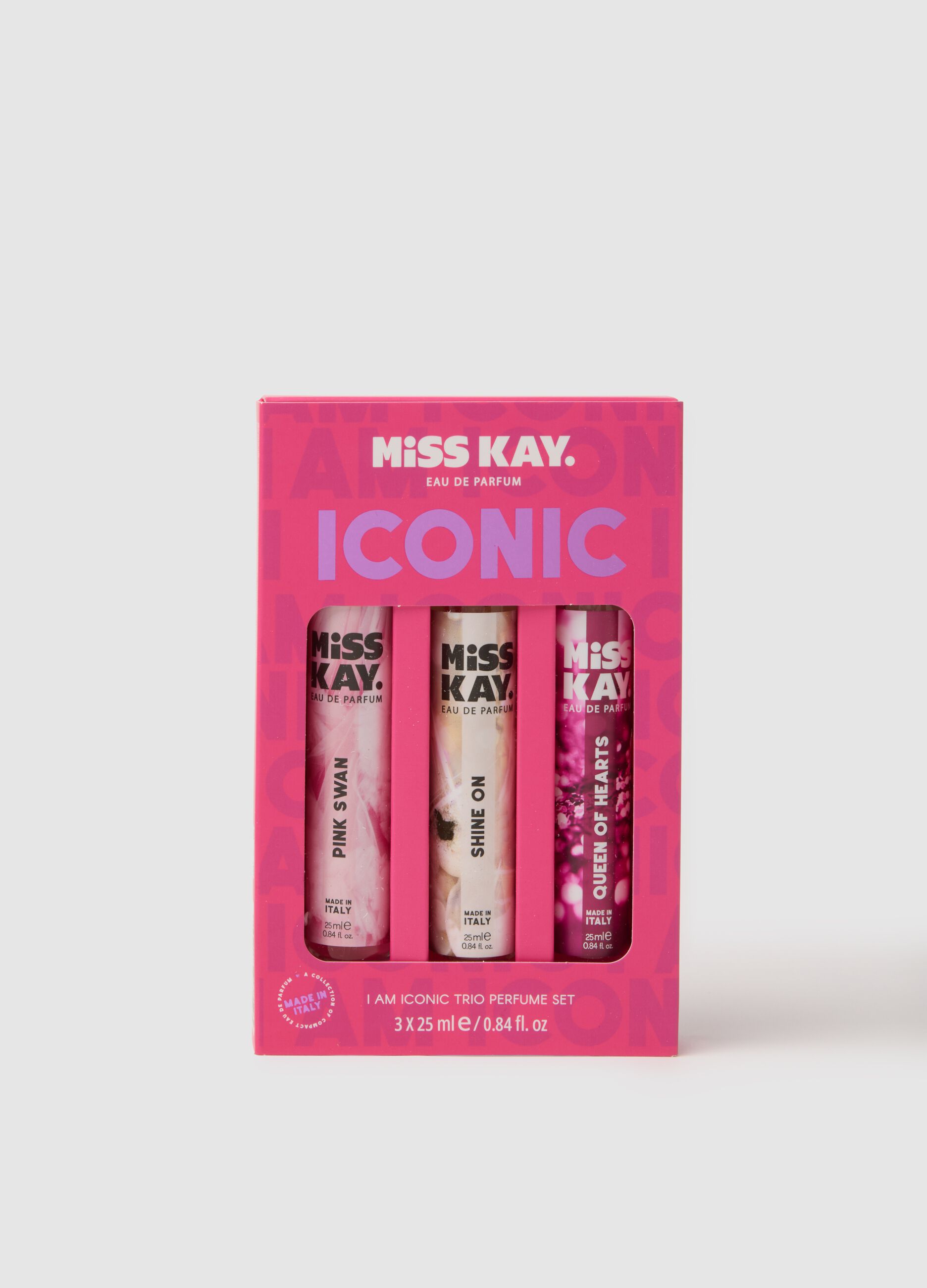  Trio profumi di Miss Kay, Pink Swan, Shine on e Queen of hearts