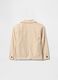 Beige jacket in linen and cotton_1
