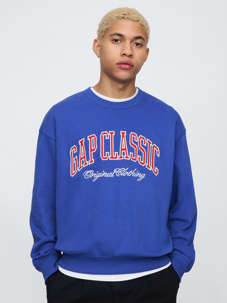 Gap Classic Blue Sweatshirt with Print_0
