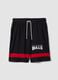 Multicolour pure cotton shorts with Chicago Bulls logo_4